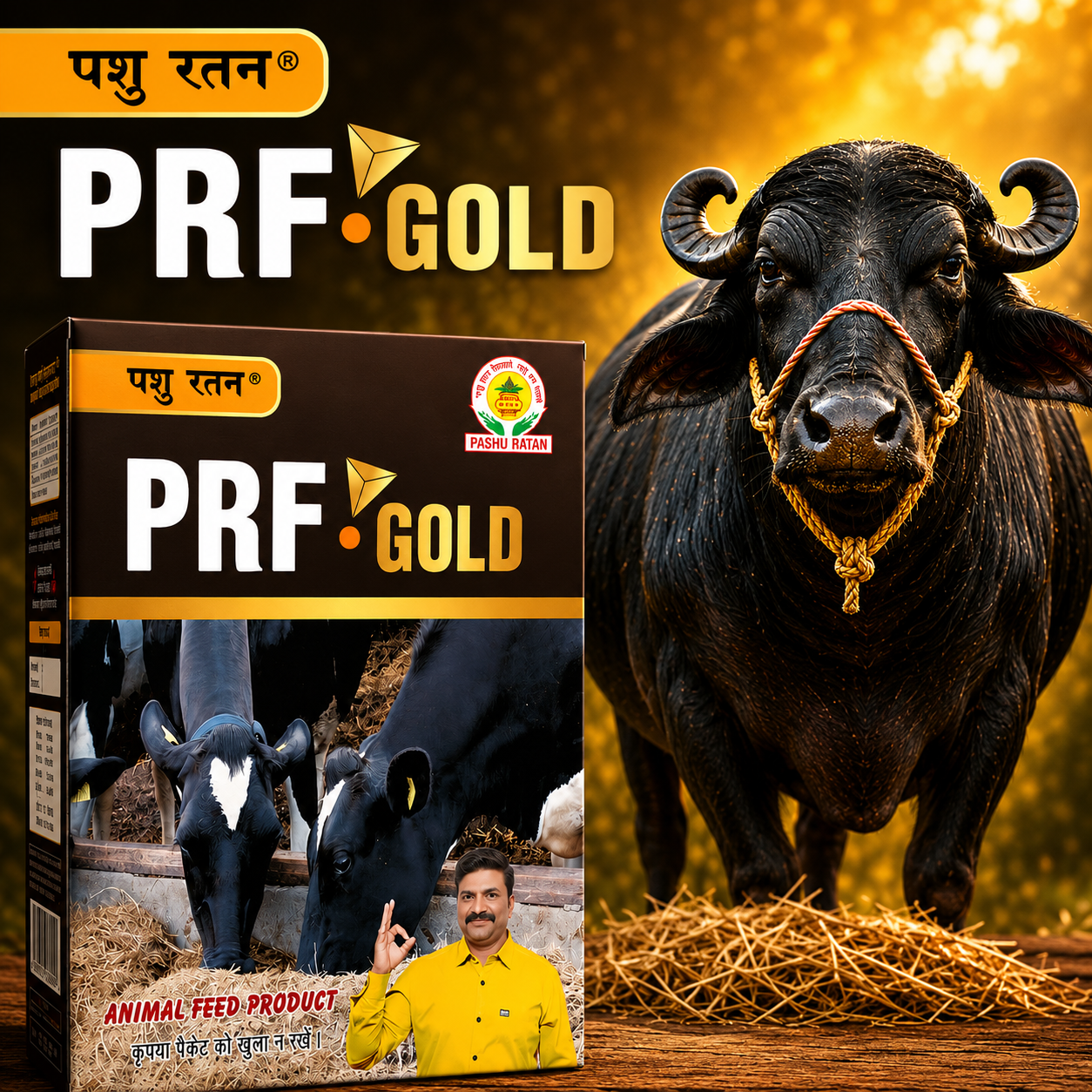 Home pashu ratan prf gold | helps in digestion & hajma for dairy animals